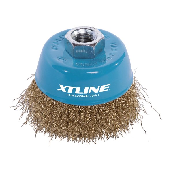 Kartáč drátěný čelní  75mm vlnitý drát, M14 Obrázek