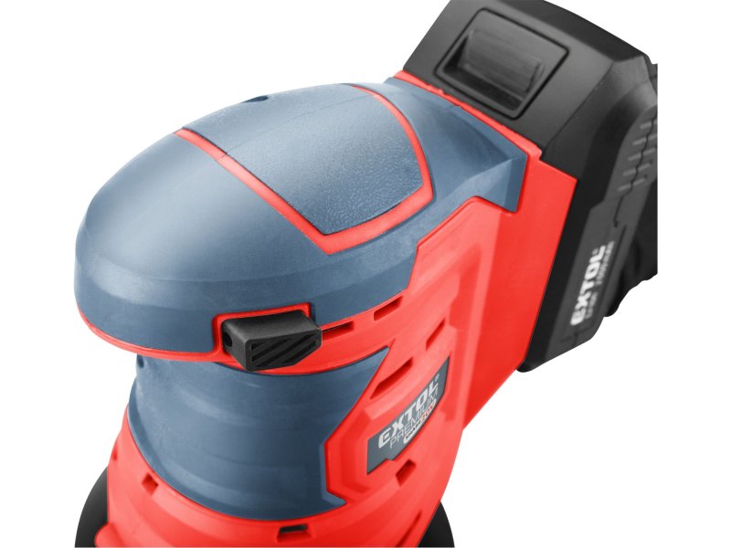 EXTOL PREMIUM 8891847 aku excentrická bruska SHARE20V, 125mm, 20V LiIon, bez baterie Obrázek