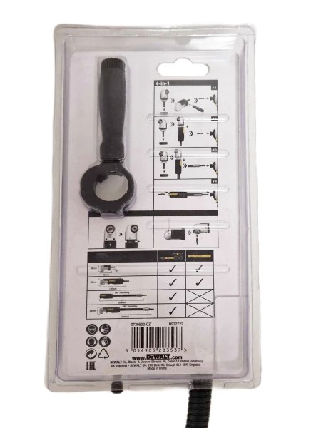 DeWALT DT20502 pravoúhlá hlava s prodloužením - pro rázové utahováky 1/4" Obrázek