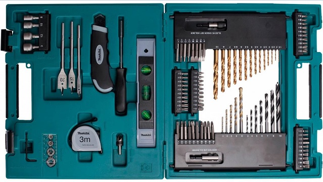 MAKITA D-31778 sada bitů a vrtáků 104 dílů Obrázek