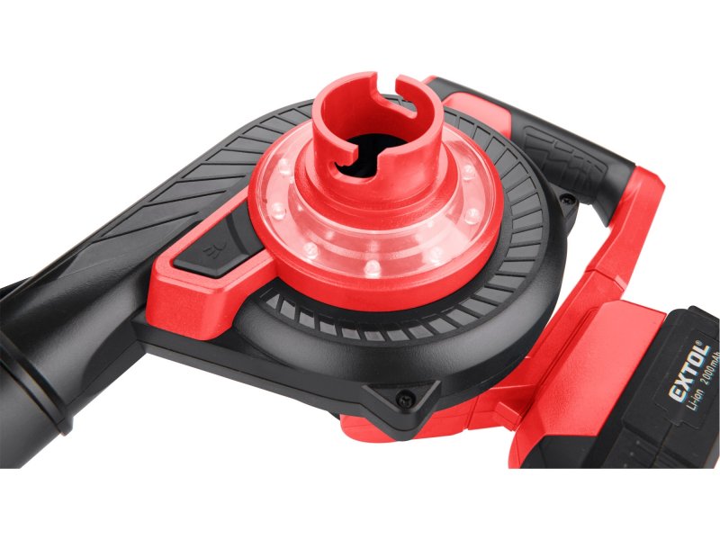 EXTOL PREMIUM 8891876 aku fukar a vysavač na listí 2v1 SHARE20V LiIon, 2Ah Obrázek