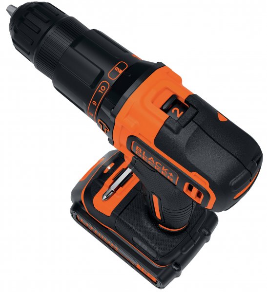 BLACK&DECKER BDCHD18KB aku příklepová vrtačka 18V Obrázek