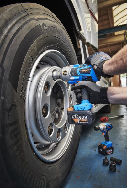 NAREX ASR 600-3HTB BASIC BOX aku rázový bezuhlíkový utahovák 3/4" JUMBO POWER 60V bez aku Obrázek