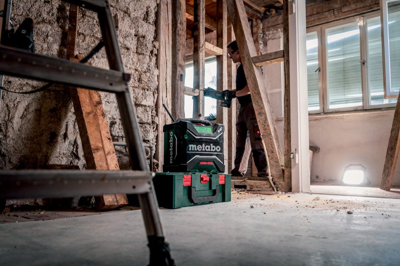 METABO RC 12-18 32W BT DAB+ akumulátorové stavební rádio 600779850 bez baterie Obrázek