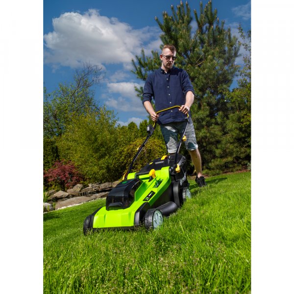 FIELDMANN FZR 70435-0 aku sekačka 2x20V LiIon 43cm FAST POWER 20V 50005042 bez aku Obrázek