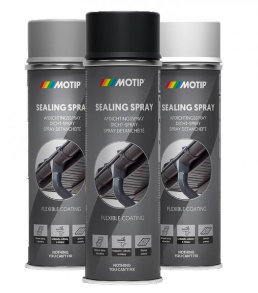MOTIP těsnící sprej sealing spray šedý 500ml 07308 Obrázek