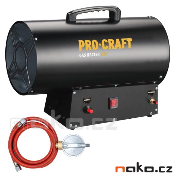 PROCRAFT H33 plynové horkovzdušné topidlo 33 kW Obrázek