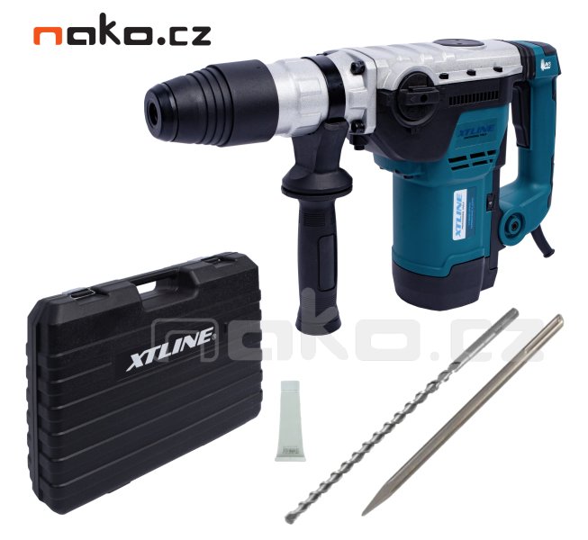 XTline XT106060 kombinované vrtací a sekací kladivo SDSmax, 9J, 1250W