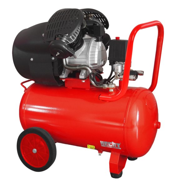 HECHT 2353 kompresor olejový dvouválcový s nádobou 50l Obrázek