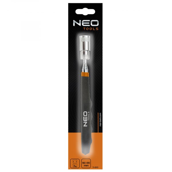 NEO TOOLS 11-611 magnet teleskopický se svítilnou 190-800mm 3,5kg Obrázek