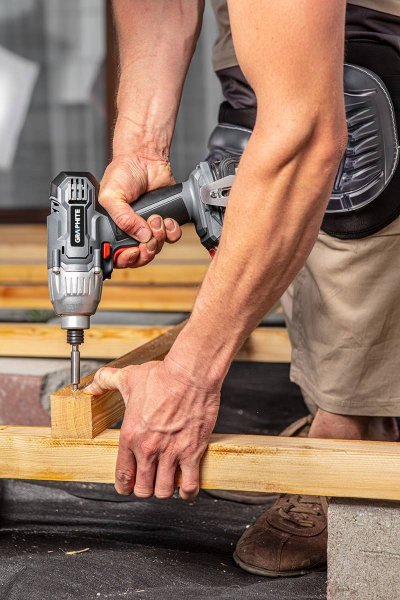 GRAPHITE ENERGY+ 58G012 aku rázový utahovák 1/4" 18V Li-Ion bez akumulátoru Obrázek