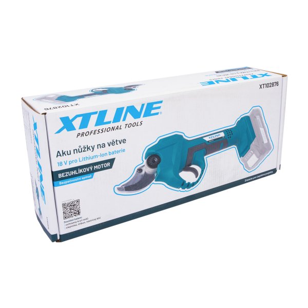 XTline XT102876 aku nůžky na větve bezuhlíkové 18V LiIon XTpower, bez aku Obrázek