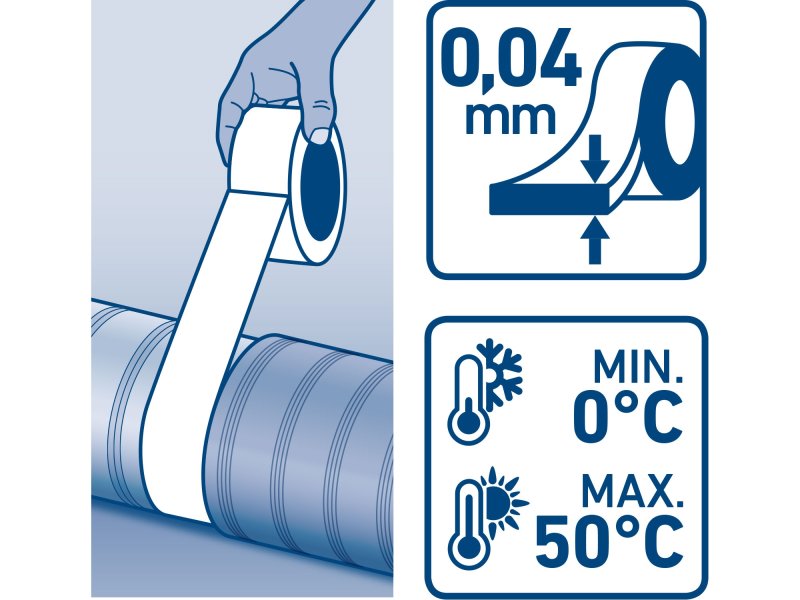 EXTOL CRAFT 9514 ALU páska lepící hliníková 10cm x10m Obrázek