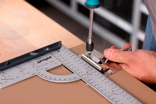 WOLFCRAFT 4658000 sada na opravu pantů – montážní desky Obrázek