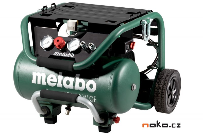 METABO Power 280-20 W OF mobilní bezolejový kompresor 601545000
