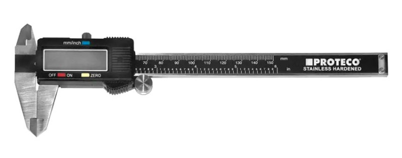 PROTECO 10.06-11-150 digitální posuvné měřítko 150mm Obrázek