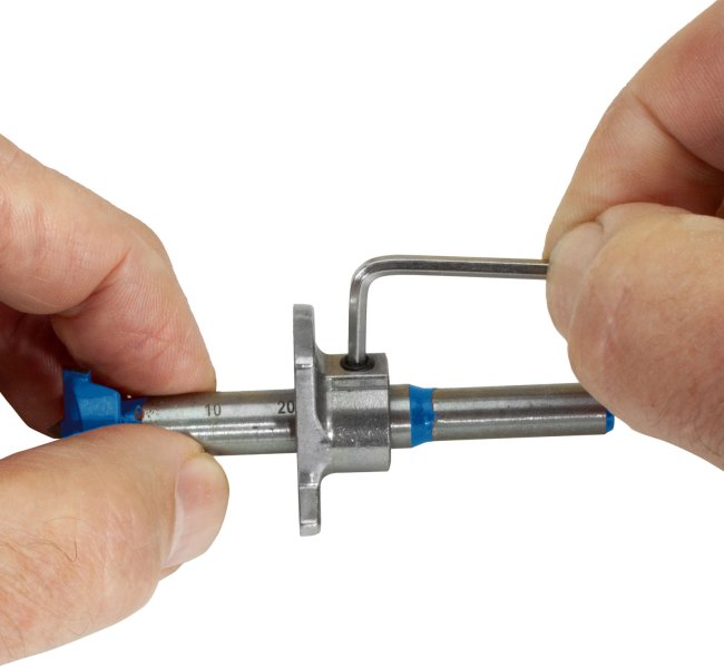 EXTOL CRAFT 902003 sada vidiových sukovníků s hloubkovým dorazem 10,20,25,30,35mm Obrázek