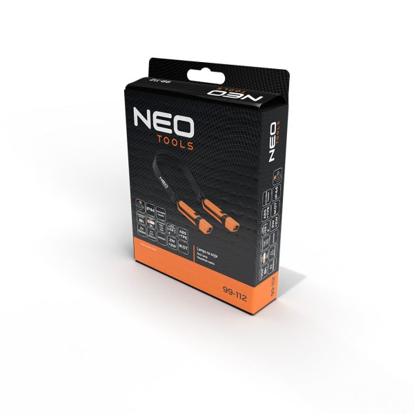 NEO TOOLS 99-112 svítilna na krk LED 300lm nabíjecí USB Obrázek