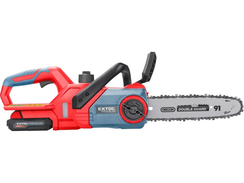 EXTOL PREMIUM 8895740 aku řetězová pila 30cm, GARDEN 20V LiIon, 2Ah Obrázek