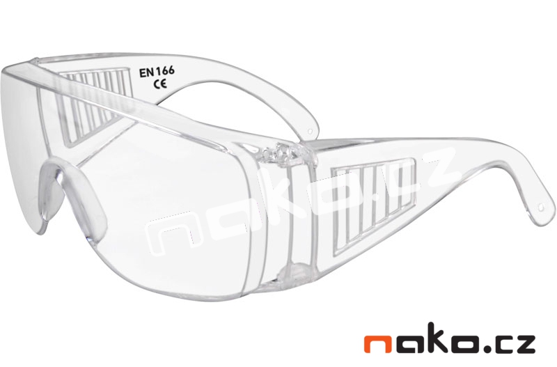 Ochranné brýle polykarbonátové čiré 97302
