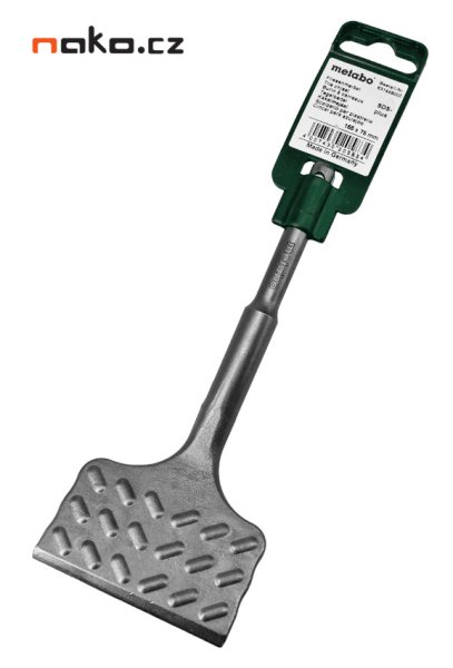 METABO sekáč plochý široký SDS+ 75x165mm 631449 Obrázek
