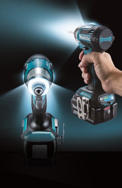 MAKITA DTD173Z aku rázový bezuhlíkový utahovák 1/4" 180Nm LiIon LXT 18V bez aku Obrázek