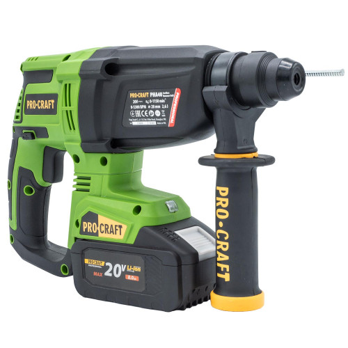 PROCRAFT MAXISET2 sada aku nářadí 20V 5 dílů + brašna + 2x baterie 2Ah, nabíječka Obrázek