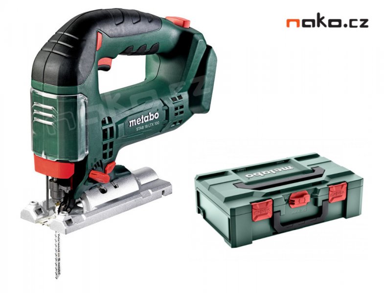 METABO STAB 18 LTX 100 aku přímočará pila Li-Ion bez baterií 601003840 Obrázek