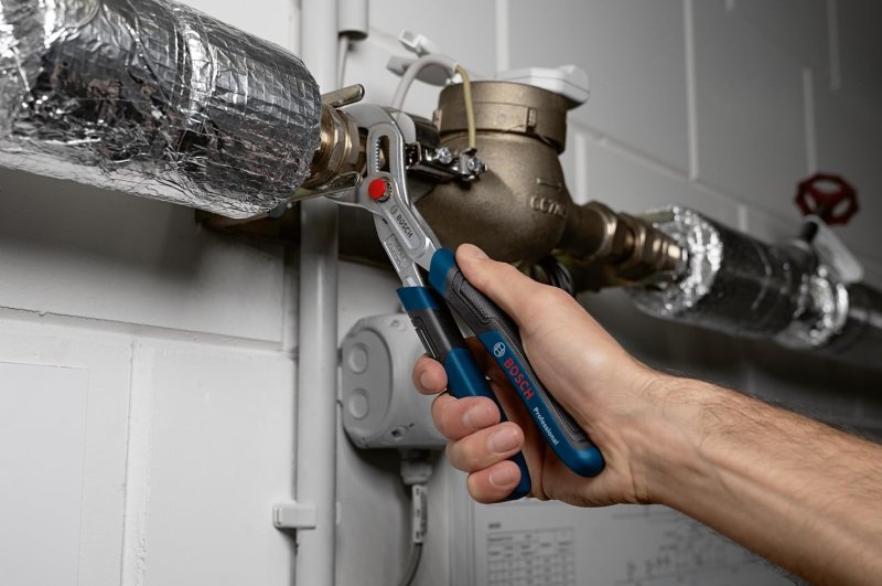 BOSCH Professional instalatérský klešťový klíč 250 mm Obrázek