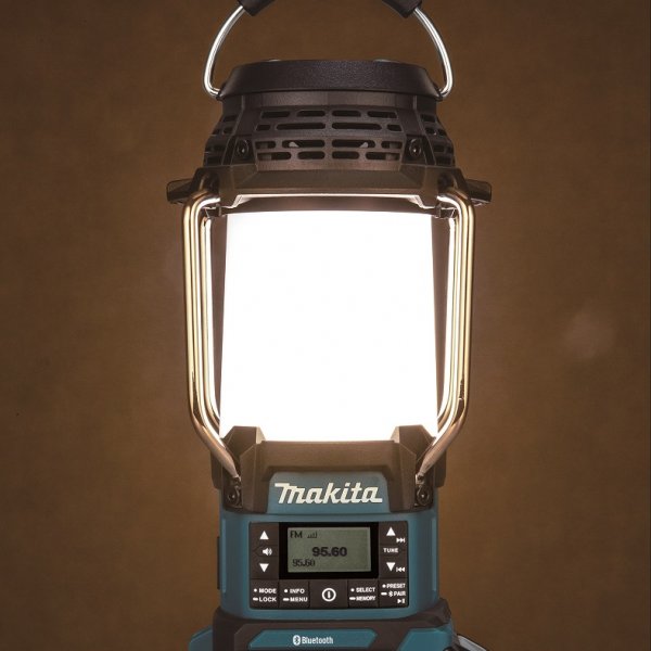 MAKITA MR009GZ aku rádio s DAB, BlueTooth a LED lampou Li-ion XGT 40V Z Obrázek