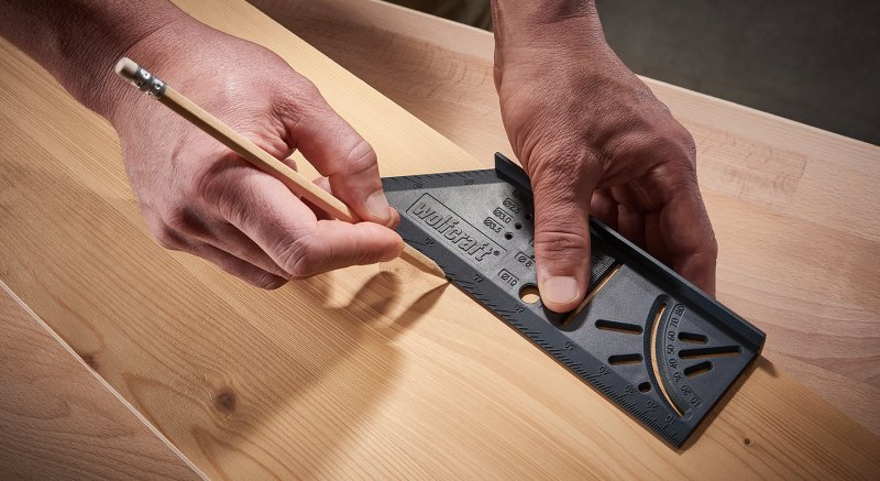 WOLFCRAFT 5208000 3D úhelník Obrázek