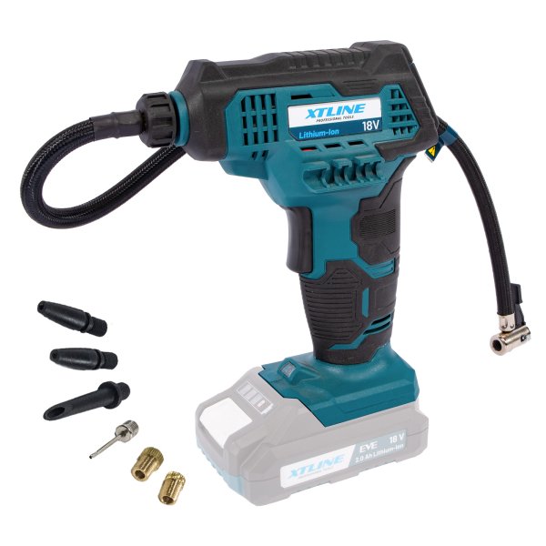 XTline XT102775 aku kompresor 18V, bez baterie Obrázek