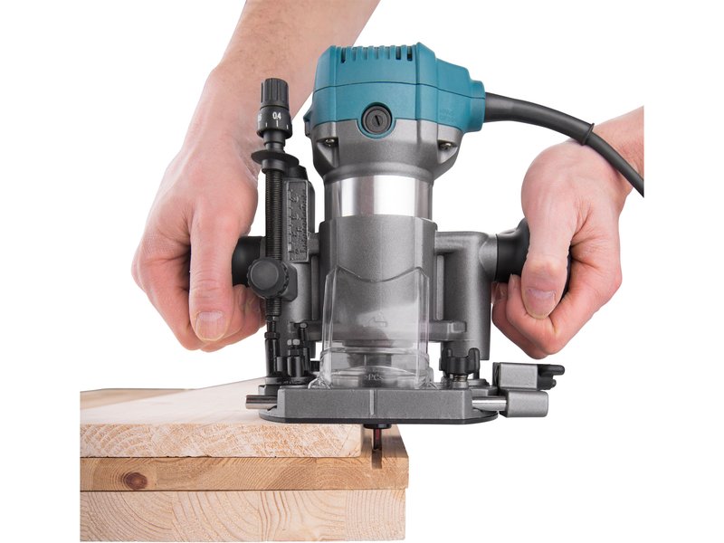 EXTOL INDUSTRIAL 8793302 multifunkční vrchní a ohraňovací frézka Obrázek