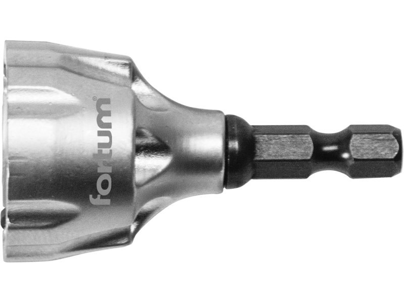 FORTUM 4769002 odhrotovač do vrtačky s SK plátky 3-19mm na svorníky, tyče a trubky Obrázek