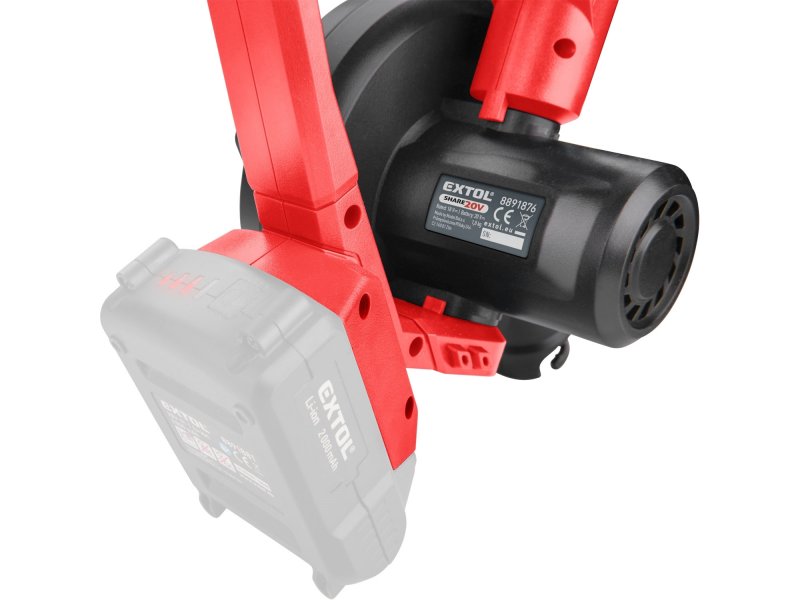 EXTOL PREMIUM 8891877 aku fukar a vysavač na listí 2v1 SHARE20V bez akumulátoru Obrázek