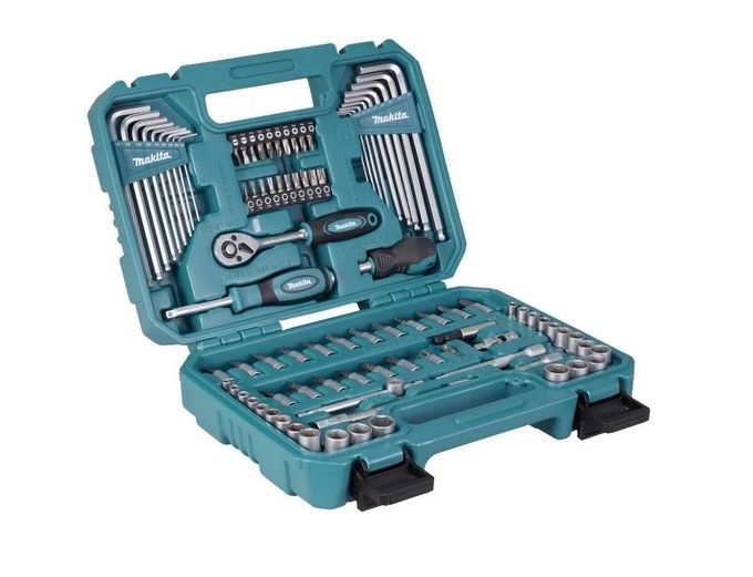 MAKITA E-15752 sada bitů a ořechů 91 ks Obrázek