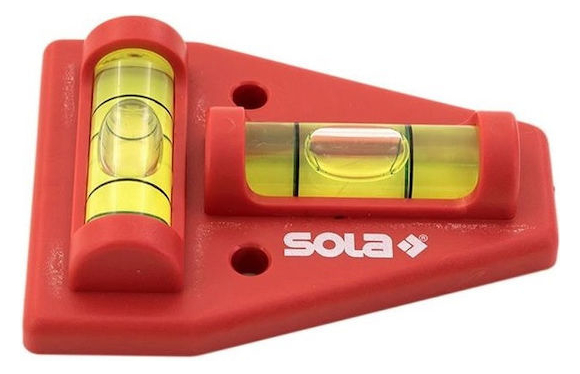 SOLA K5 vodováha křížová plastová