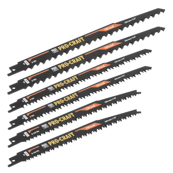 PROCRAFT SB10 sada pilových plátků do ocasky