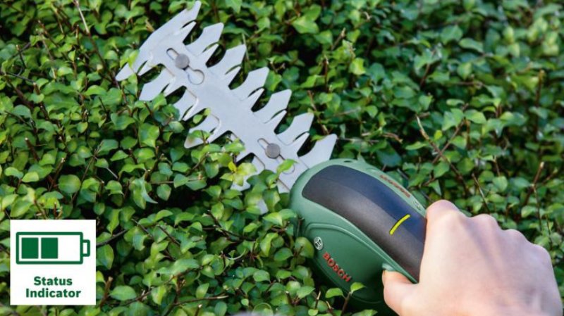 BOSCH EasyShear aku nůžky na stříhání keřů a trávy s nabíjecím USB kabelem Obrázek