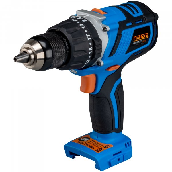 NAREX ASP 600-2B Basic (verze bez aku) 60V aku bezuhlíková vrtačka s příklepem Obrázek