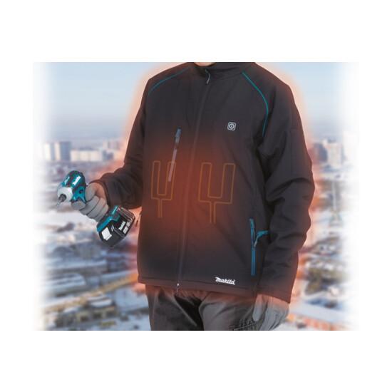 MAKITA CJ105DZXL bunda XL vyhříváním aku Li-ion CXT 10,8/12V Z Obrázek