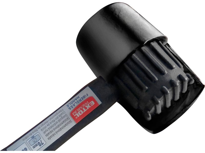 EXTOL PREMIUM 8811101 palička pryžová černá, průměr 50mm