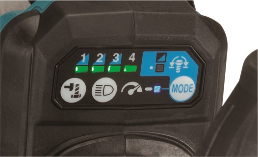 MAKITA TW007GM201 aku rázový utahovák 1/2"Li-ion XGT 40V/4Ah Obrázek