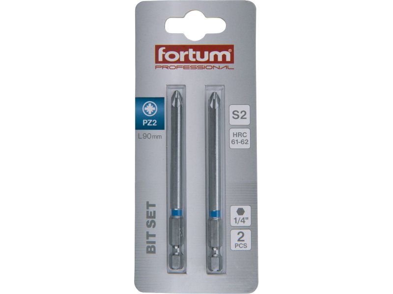 FORTUM-KITO bit PZ2x90mm, S2 4741322 - 2ks Obrázek