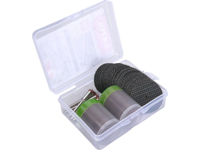 EXTOL CRAFT 903762 sada řezacích stopkových kotoučků 100ks, průměr stopky 3,2mm Obrázek