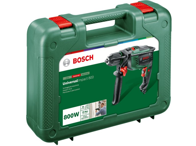 BOSCH UniversalImpact 800 vrtačka s příklepem Obrázek