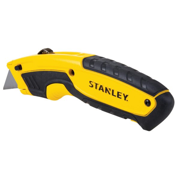 STANLEY STHT10479-0 nůž s otočnou zasouvací čepelí + 3 kusy čepelí
