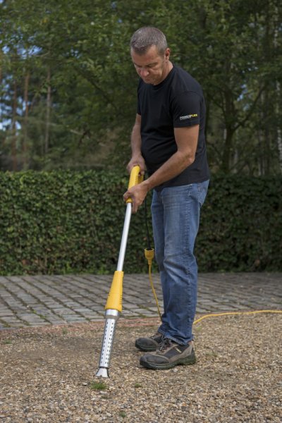 POWERPLUS POWXG6601 horkovzdušný odstraňovač plevele 2000W Obrázek