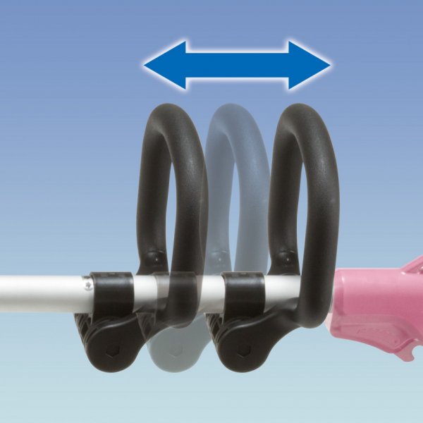 MAKITA UR100DSAP růžový aku vyžínač Lilon 12V 2Ah CXT PINK Obrázek