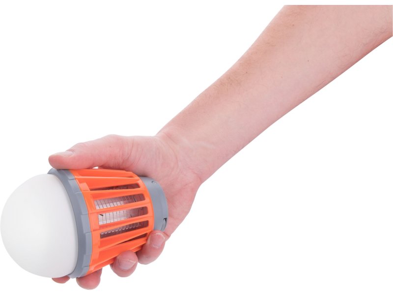 EXTOL PREMIUM 43131 LED lucerna turistická s lapačem komárů 180lm, USB nabíjení, 3x 1W Obrázek